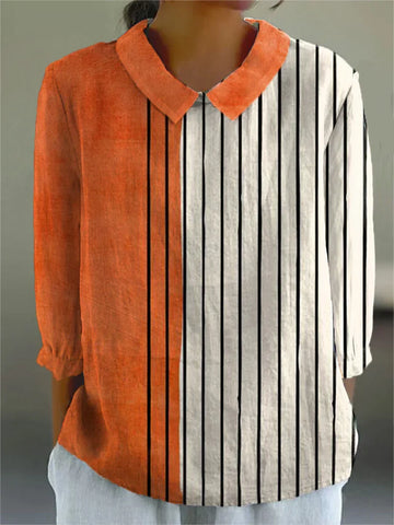 Karsyn | Bold Contrast Stripe Blouse