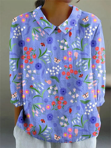 Emery | Whimsical Garden Blouse
