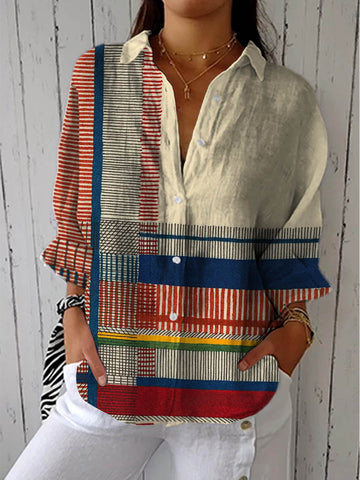 Yasmin | Artistic Pattern Blouse