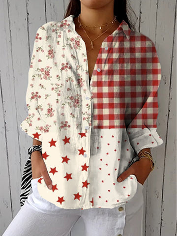 Laylani | Country Patchwork Blouse