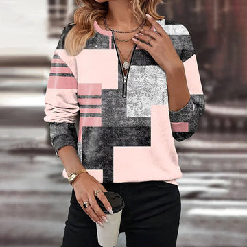 Mandy Vintage Colourblock shirt