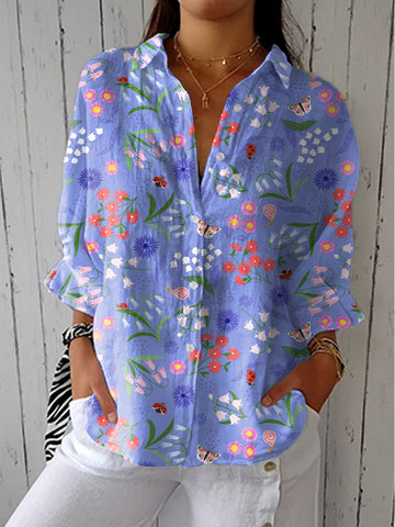 Leanna | Bloom Meadow Blouse