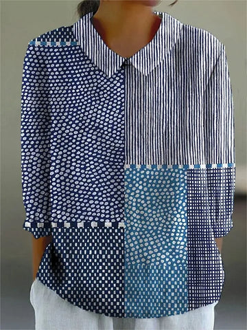 Harper | Patchwork Blouse