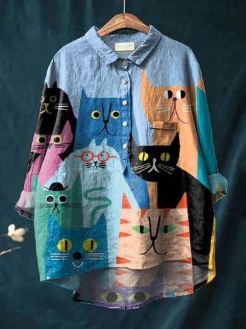 Vianne | Cat Art Shirt