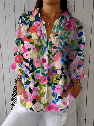 Anaiah | Bloom Canvas Blouse