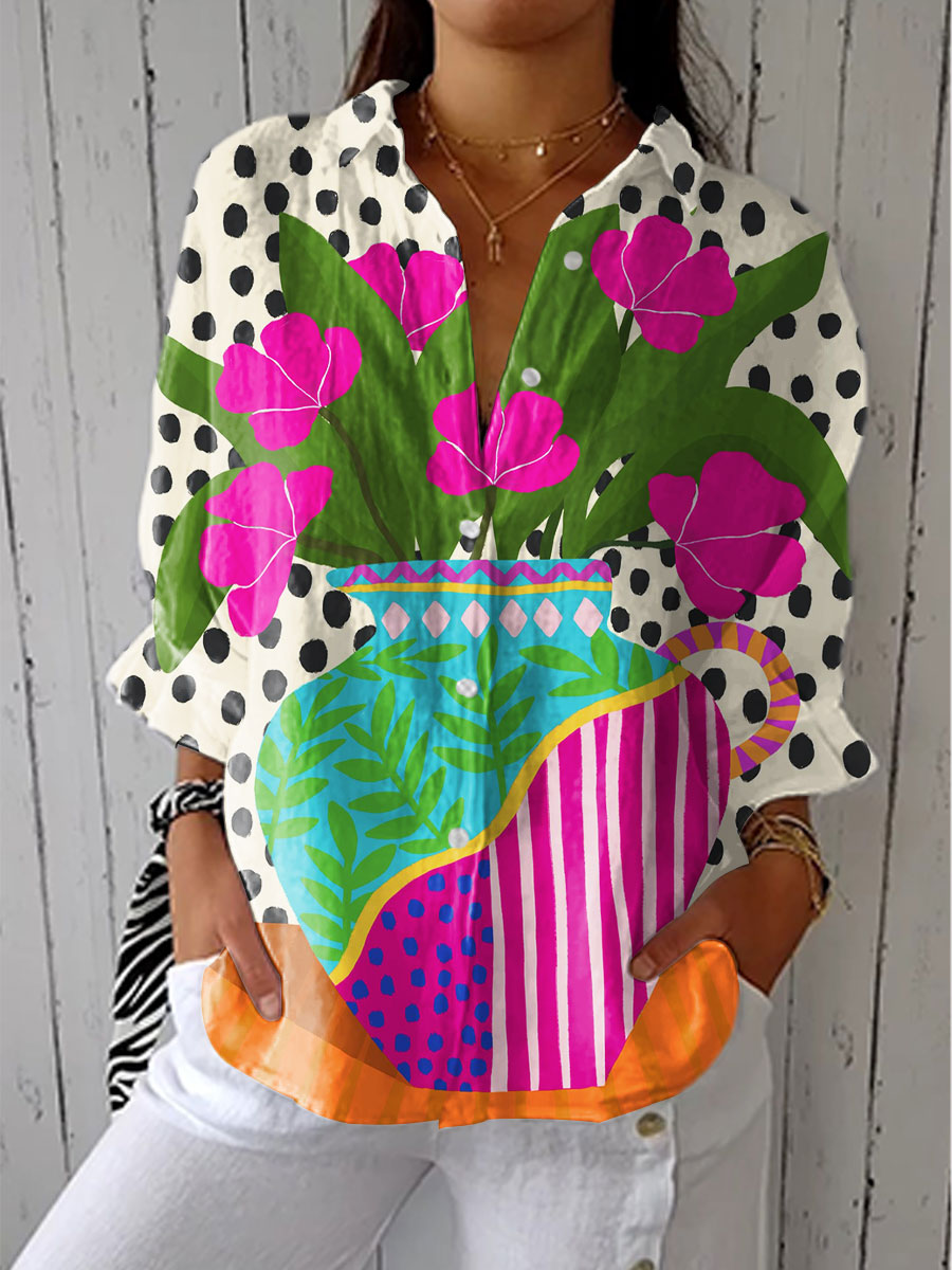 Waverly | Blooming Vase Blouse