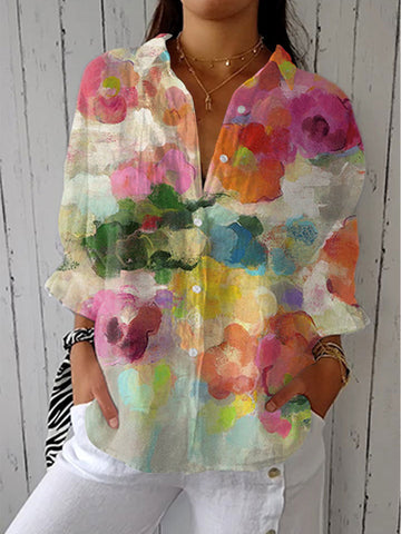 Marleigh | Watercolor Dreams Blouse