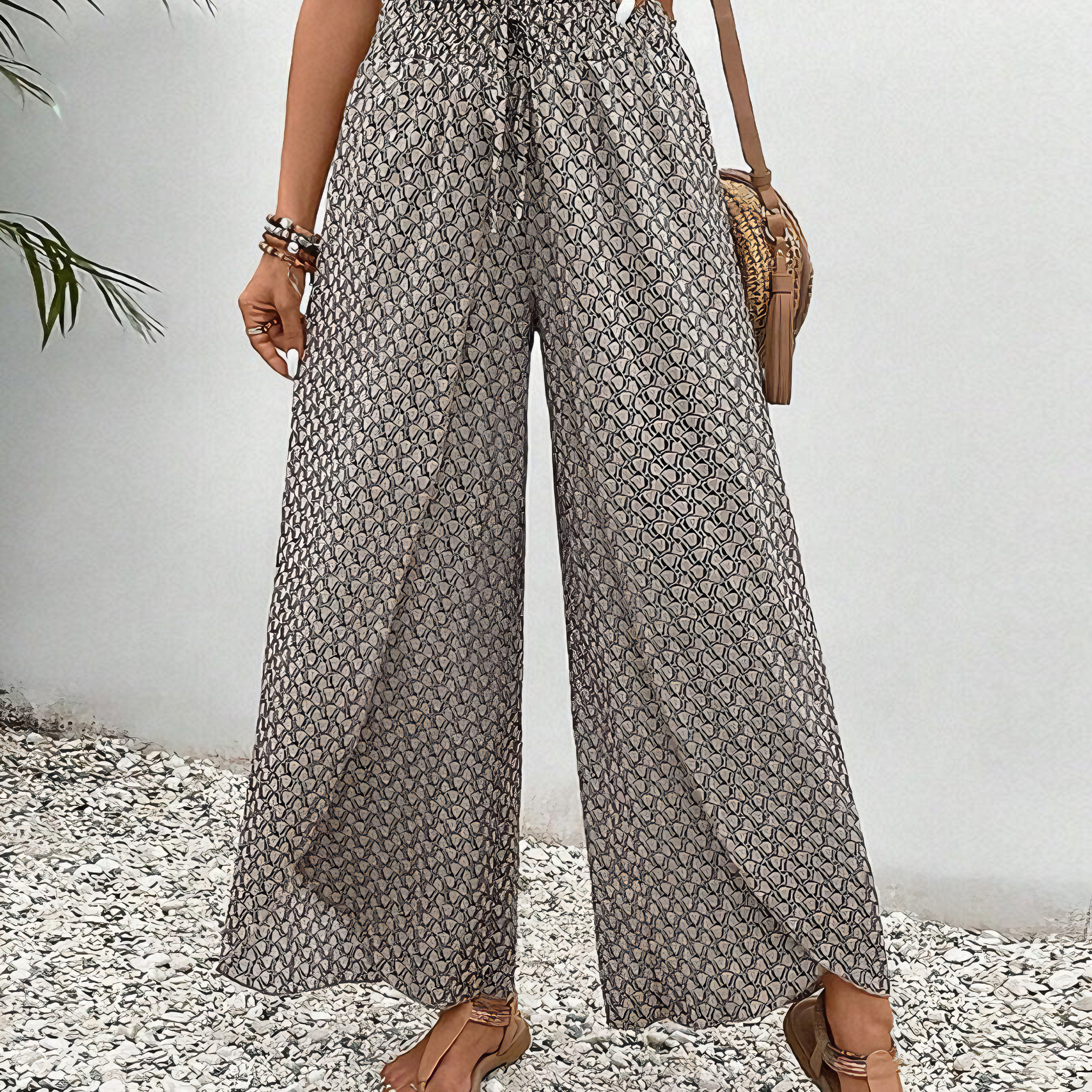 Sahara Relaxed Wide-Leg Pants