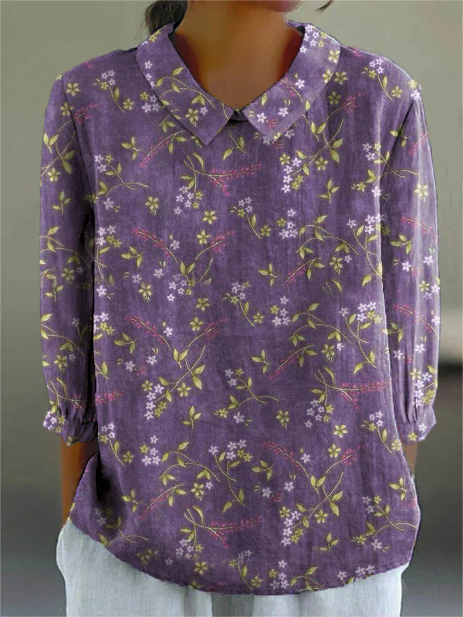 Liliana | Lavender Meadow Blouse